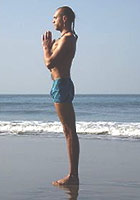 Сурья намаскар.Поза молящегося