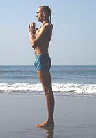 Сурья намаскар.Поза молящегося