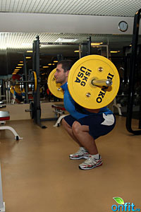 Упражнения для бедер и ягодиц: Приседания со штангой Упражнения для бедер и ягодиц: Приседания со штангой