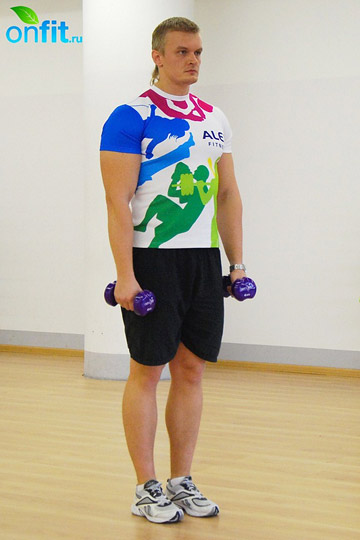 Упражнения для бёдер: подъем на носки стоя Упражнения для бёдер: подъем на носки стоя