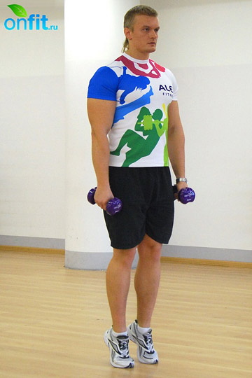 Упражнения для бёдер: подъем на носки стоя Упражнения для бёдер: подъем на носки стоя