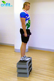 Упражнения для бёдер: подъем на возвышение Упражнения для бёдер: подъем на возвышение